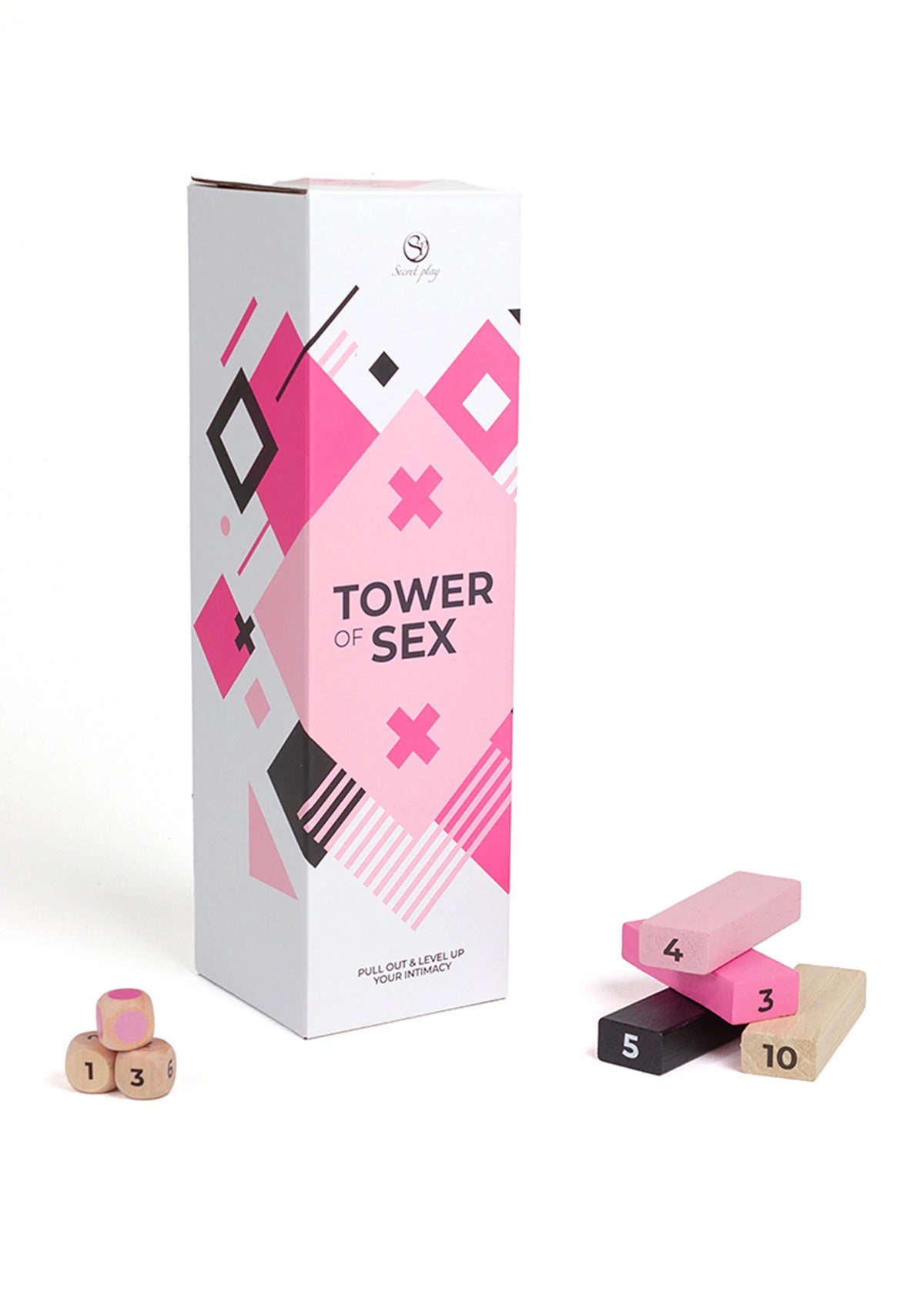 Bestel: Tower Of Sex Game by Secret Play - bij Happytoys.nl, happytoys.be, Happytoys.ae: erotische sex webshop | liever Happy dan Easy ⭐⭐⭐⭐⭐
