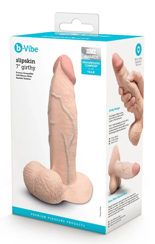slipskin girthy Dildo - Happytoys Sexshop: Toys for Feeling Happy & Easy 😊 - Discreet geleverd