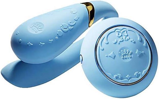 Fanfan set Blue with remote and app control by Zalo - Happytoys Sexshop: Toys for Feeling Happy & Easy 😊 - Discreet geleverd