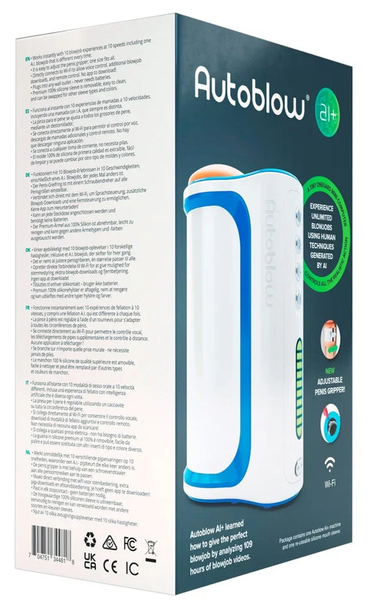 AI+ UK Plug Version - Happytoys Sexshop: Toys for Feeling Happy & Easy 😊 - Discreet geleverd