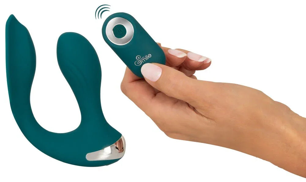 RC Hands-free Vibrator for intense dual stimulation by Sweet Smile - Happytoys Sexshop: Toys for Feeling Happy & Easy 😊 - Discreet geleverd