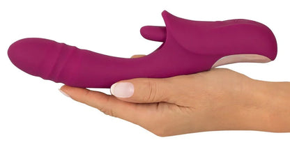 Licking & Thrusting Vibrator by Javida - Happytoys Sexshop: Toys for Feeling Happy & Easy 😊 - Discreet geleverd