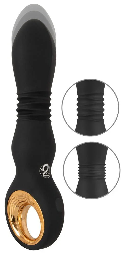 Strong Thrusting Vibrator by You2Toys - Happytoys Sexshop: Toys for Feeling Happy & Easy 😊 - Discreet geleverd