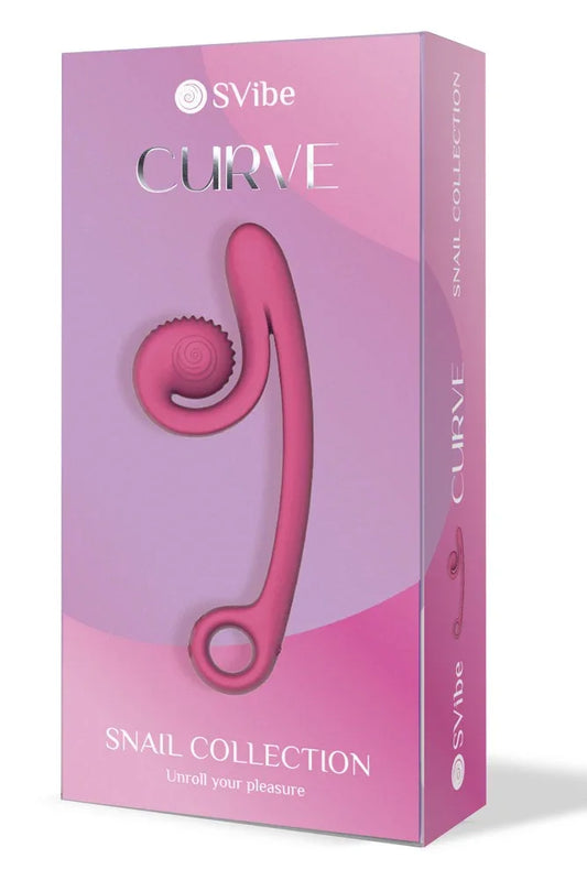Snail Vibe curved for extra G-spot stimulation By Snail Vibe - Happytoys Sexshop: Toys for Feeling Happy & Easy 😊 - Discreet geleverd