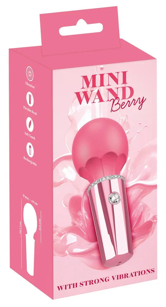 Mini Wand Berry by You2Toys - Happytoys Sexshop: Toys for Feeling Happy & Easy 😊 - Discreet geleverd