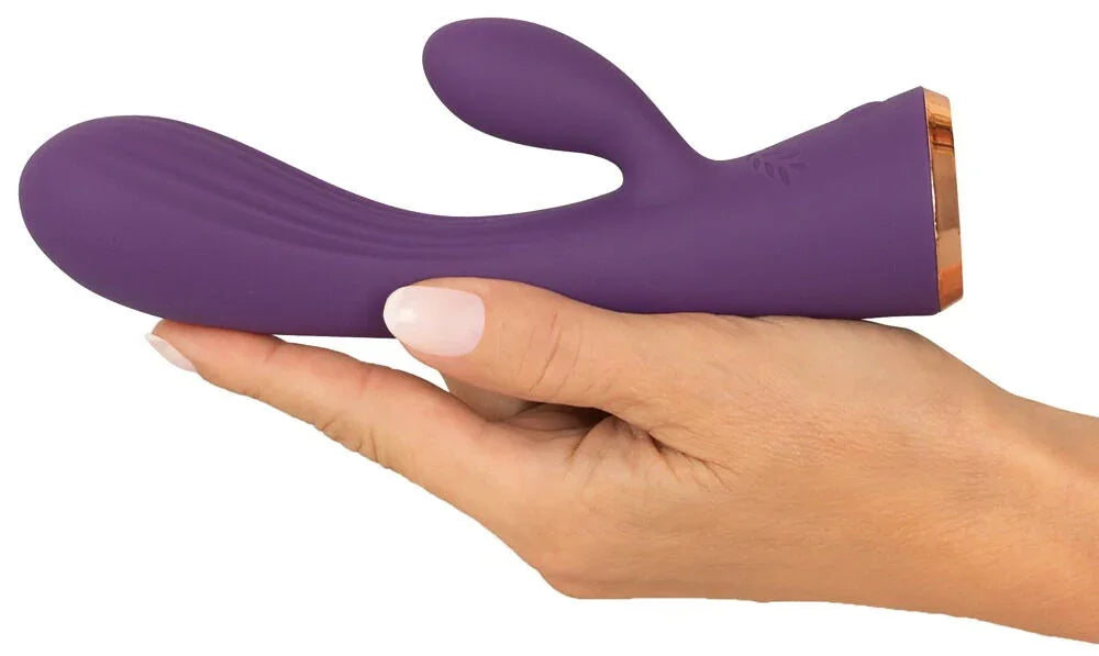 Super Soft Purple Rabbit Vibrator by You2Toys - Happytoys Sexshop: Toys for Feeling Happy & Easy 😊 - Discreet geleverd