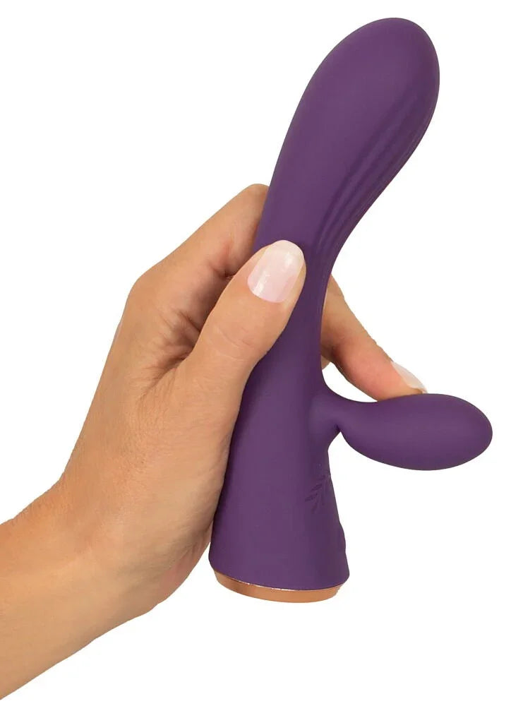 Super Soft Purple Rabbit Vibrator by You2Toys - Happytoys Sexshop: Toys for Feeling Happy & Easy 😊 - Discreet geleverd