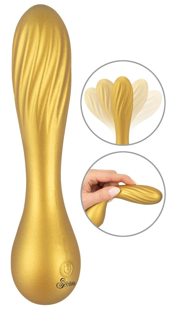 Flexible Swirl Vibrator by Sweet Smile - Happytoys Sexshop: Toys for Feeling Happy & Easy 😊 - Discreet geleverd