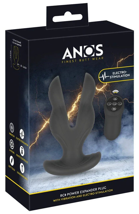 RC Power Expander vibrating Anal Plug by Anos - Happytoys Sexshop: Toys for Feeling Happy & Easy 😊 - Discreet geleverd