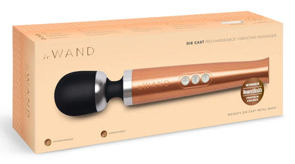 Die Cast Rechargeable Massager by LeWand - Happytoys Sexshop: Toys for Feeling Happy & Easy 😊 - Discreet geleverd