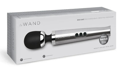 Die Cast RechargeableMassager by LeWand - Happytoys Sexshop: Toys for Feeling Happy & Easy 😊 - Discreet geleverd