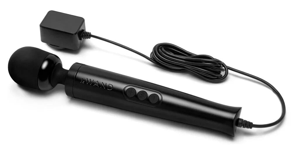 Diecast Plug-In massager by LeWand - Happytoys Sexshop: Toys for Feeling Happy & Easy 😊 - Discreet geleverd