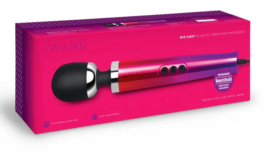 Diecast Plug-In Masager by LeWand - Happytoys Sexshop: Toys for Feeling Happy & Easy 😊 - Discreet geleverd
