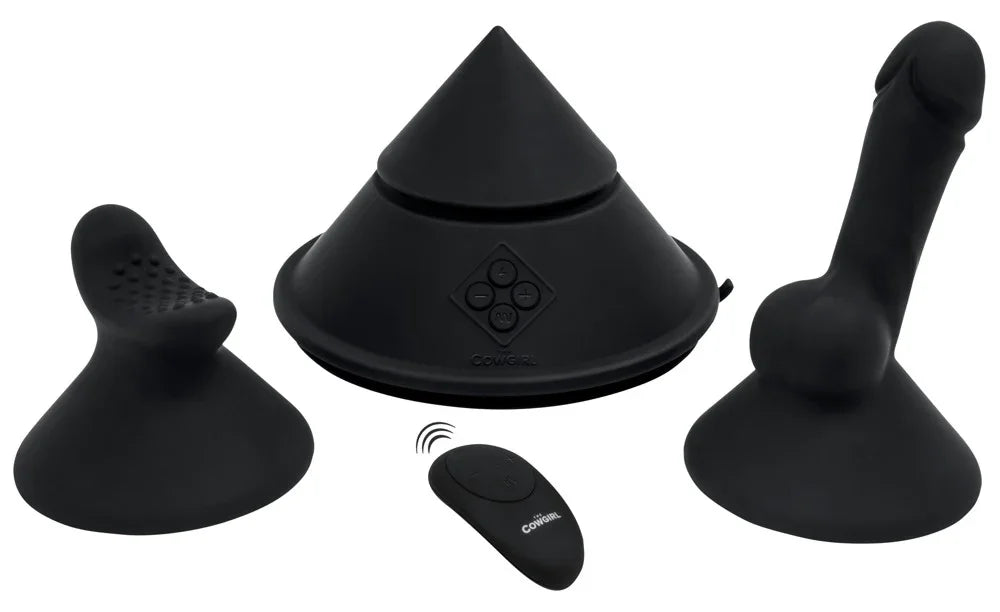 The Cone Small and compact sex machine by The Cowgirl - Happytoys Sexshop: Toys for Feeling Happy & Easy 😊 - Discreet geleverd
