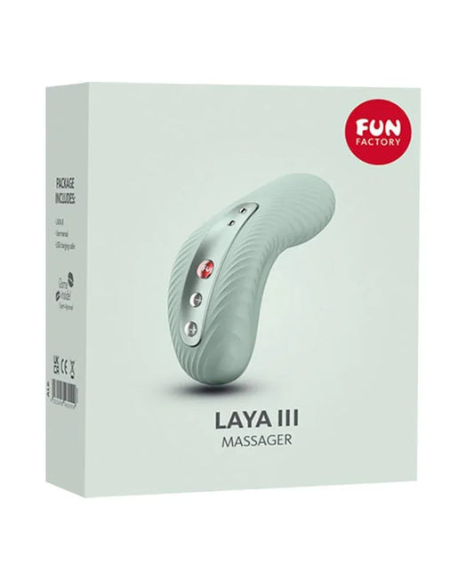 Laya III lay-on vibrator by Fun Factory - Happytoys Sexshop: Toys for Feeling Happy & Easy 😊 - Discreet geleverd