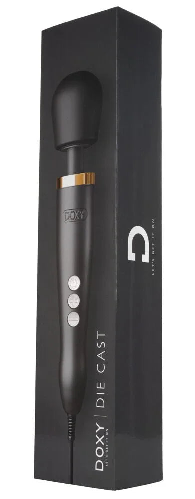 Die Cast powerful wand by Doxy - Happytoys Sexshop: Toys for Feeling Happy & Easy 😊 - Discreet geleverd