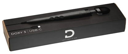 3 USB-C Massager vibrator by Doxy - Happytoys Sexshop: Toys for Feeling Happy & Easy 😊 - Discreet geleverd