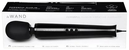 Powerful Plug-In Vibrating Massager by LeWand - Happytoys Sexshop: Toys for Feeling Happy & Easy 😊 - Discreet geleverd