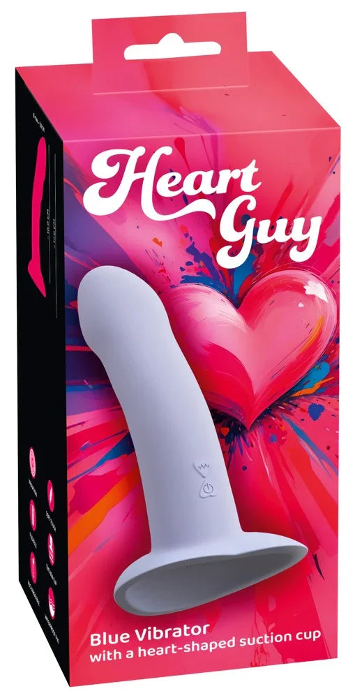 Heart Guy Blue vibrator by You2Toys - Happytoys Sexshop: Toys for Feeling Happy & Easy 😊 - Discreet geleverd