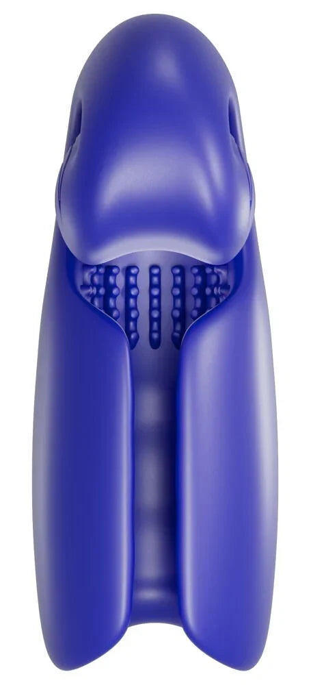 EVO Masturbator by Snail Vibe Blue - Happytoys Sexshop: Toys for Feeling Happy & Easy 😊 - Discreet geleverd