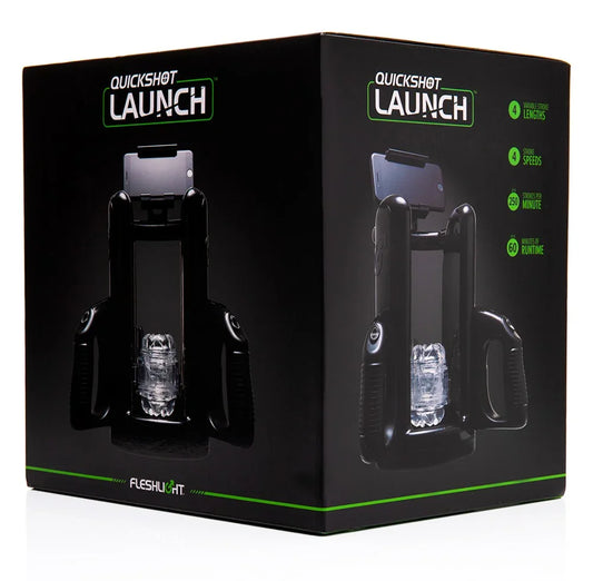Quickshot Launch by Fleshlight - Happytoys Sexshop: Toys for Feeling Happy & Easy 😊 - Discreet geleverd
