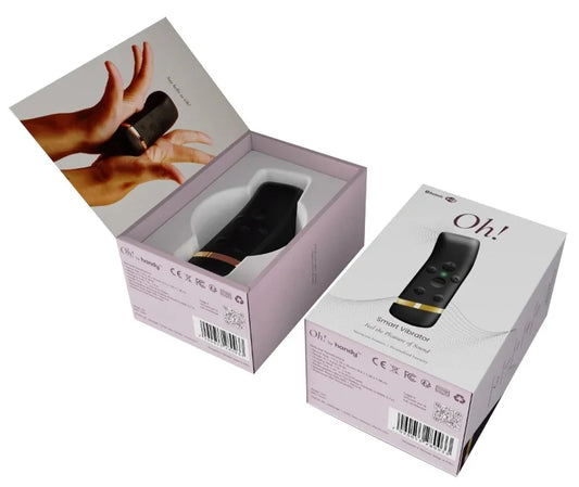 The Oh! Smart Vibrator by The Handy - Happytoys Sexshop: Toys for Feeling Happy & Easy 😊 - Discreet geleverd
