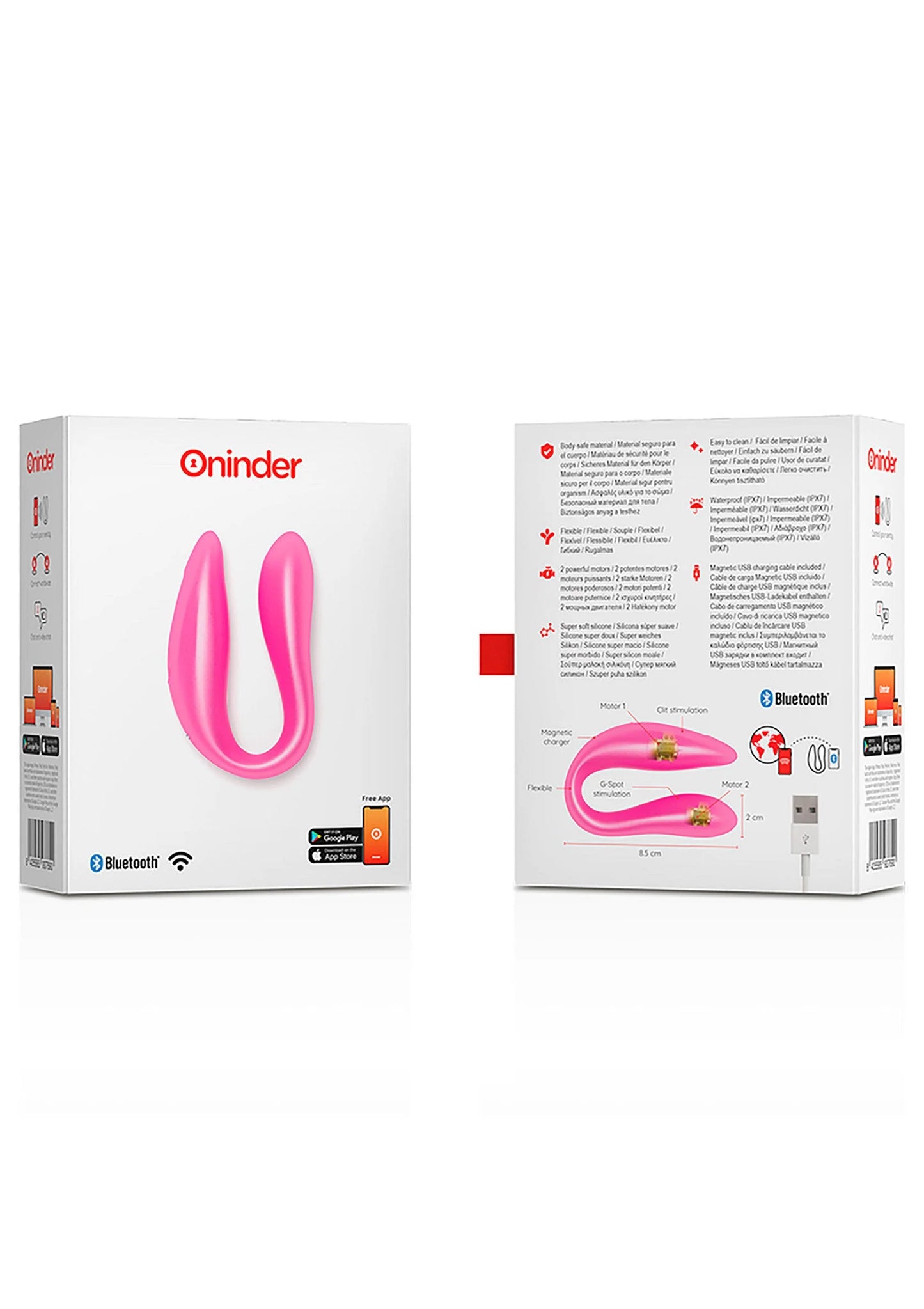 Bestel: Lisboa Double Pleasure + App by Oninder - bij Happytoys: de erotische sex webshop | liever Happy dan Easy ⭐⭐⭐⭐⭐