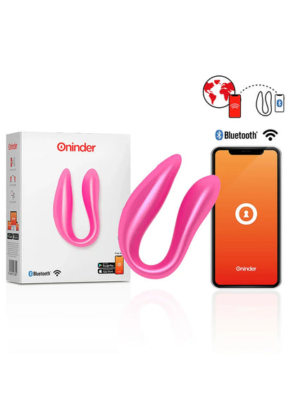 Lisboa Double Pleasure + App by Oninder - Happytoys Sexshop: online sex shop for Feeling Happy & Easy 😊 - Discreet geleverd