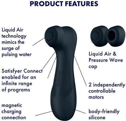 Satisfyer Pro 2 Generation 3 Airpressure Vibrator (Bluetooth) by Satifsyer