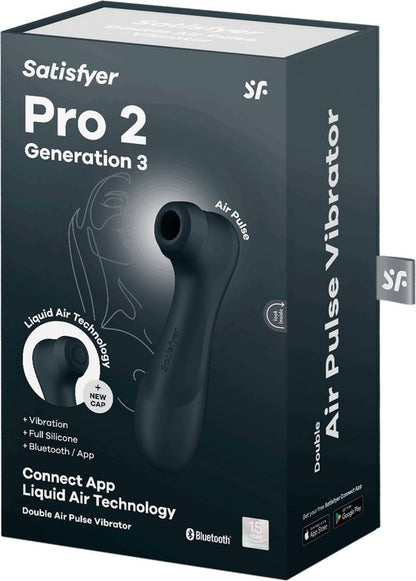 Satisfyer Pro 2 Generation 3 Airpressure Vibrator (Bluetooth) by Satifsyer