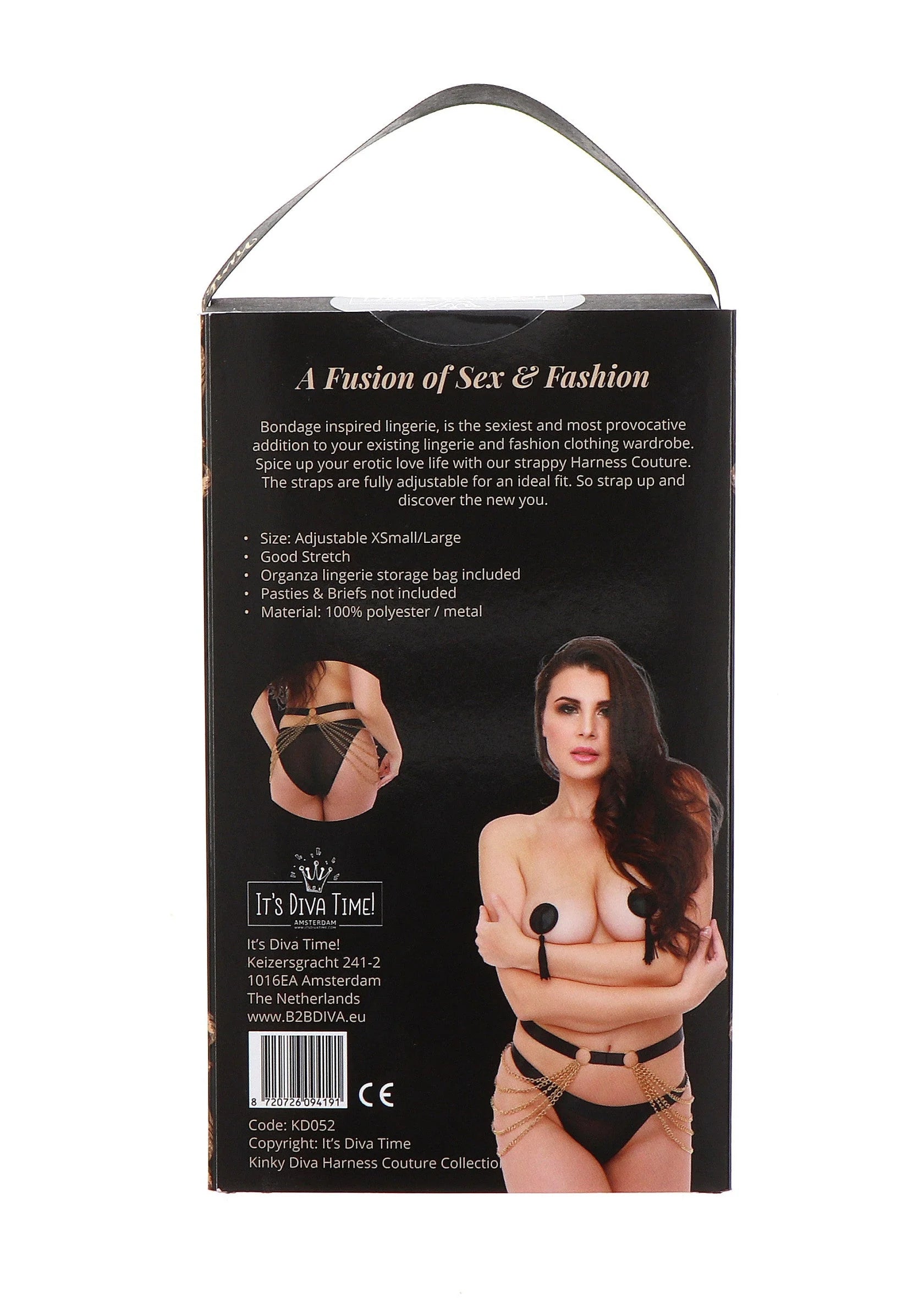 Beste vandaag nog: Luxury Chain Belt by Kinky Diva - bij Happytoys Sexshop: Toys for Feeling Happy & Easy 😊