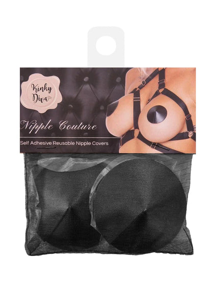 Beste vandaag nog: PU Leather Nipple Covers by Kinky Diva - bij Happytoys Sexshop: Toys for Feeling Happy & Easy 😊