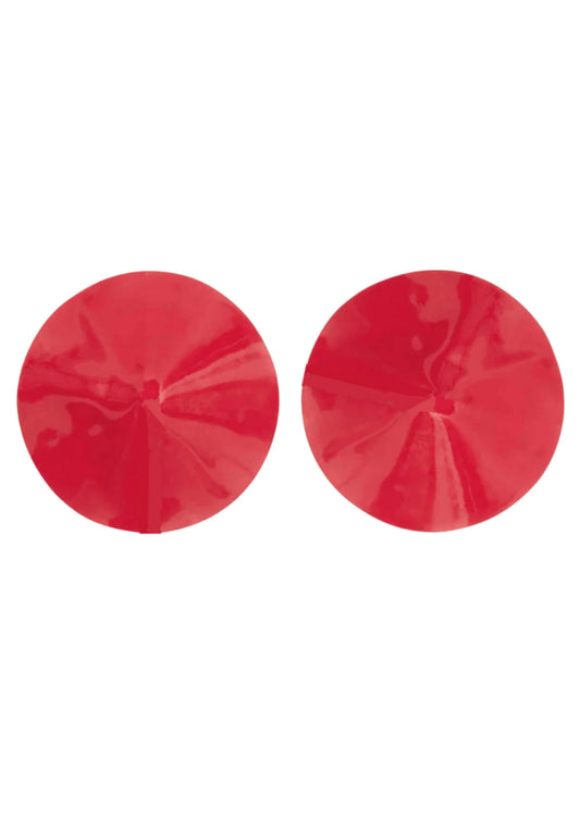 Bestel: Nipple Covers Gloss - bij Happytoys: de erotische sex webshop | liever Happy dan Easy ⭐⭐⭐⭐⭐ - Default Title - 70834 - RED - O/S
