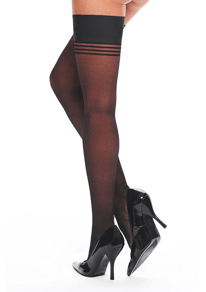 Bestel: Hold Ups H031 - bij Happytoys: de erotische sex webshop | liever Happy dan Easy ⭐⭐⭐⭐⭐ - Default Title - 79867 - BLACK - S/M
