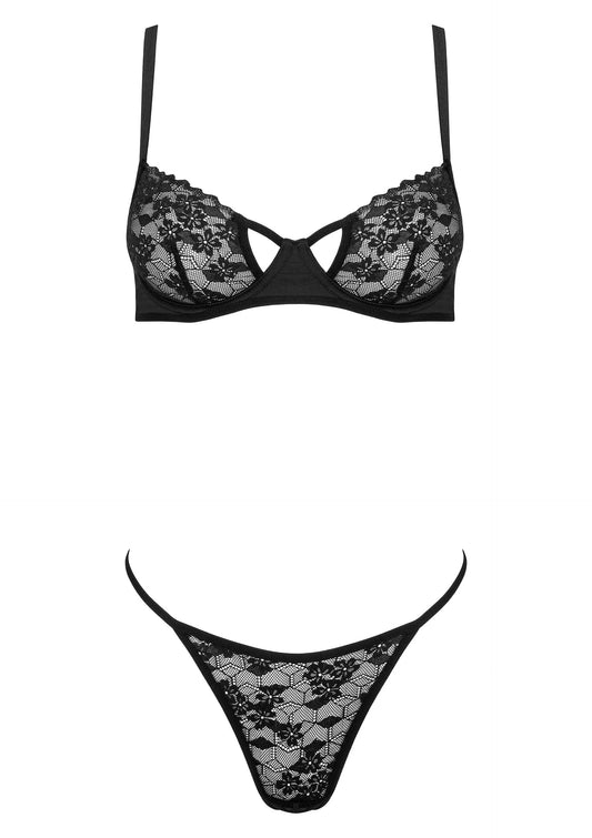 Bestel: 2 Pcs Set TP107 - bij Happytoys: de erotische sex webshop | liever Happy dan Easy ⭐⭐⭐⭐⭐ - Default Title - 79900 - BLACK - S/M