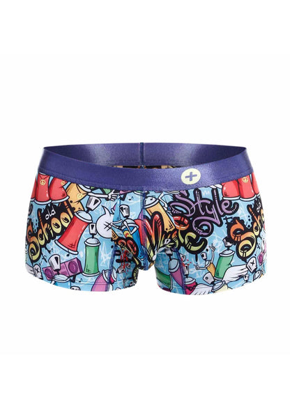Bestel: MaleBasics Hipster Trunk - bij Happytoys: de erotische sex webshop | liever Happy dan Easy ⭐⭐⭐⭐⭐ - Default Title - 81200 - MULTICOLOR - S