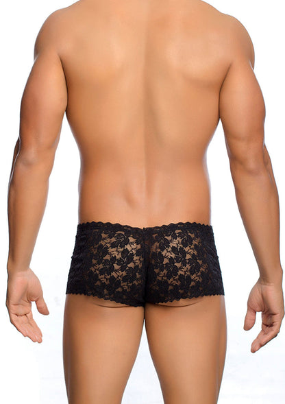Rose Lace Boy Short by MOB Eroticwear