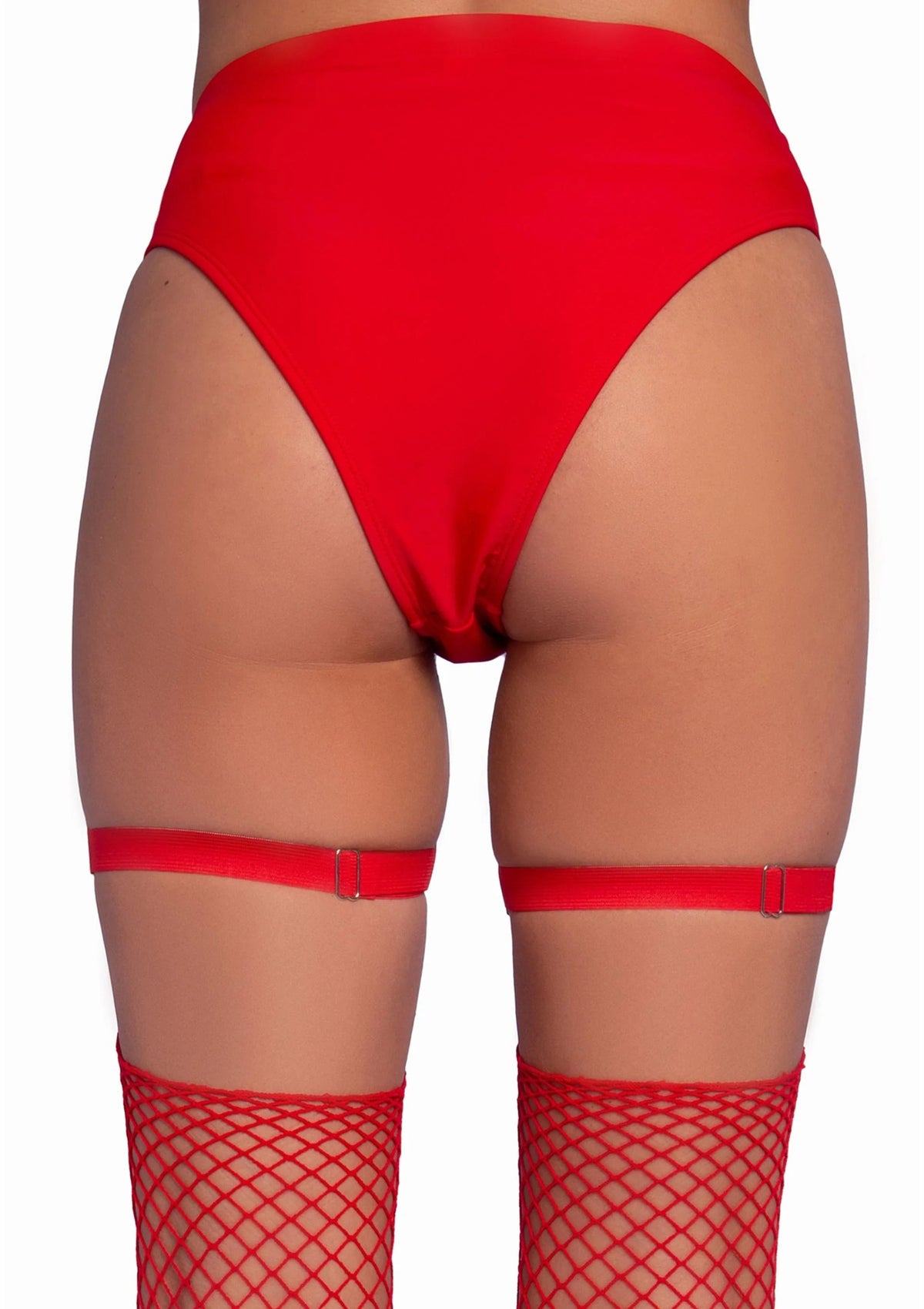 Bestel: Studded Thigh High Garter with Mini Hearts - bij Happytoys: de erotische sex webshop | liever Happy dan Easy ⭐⭐⭐⭐⭐