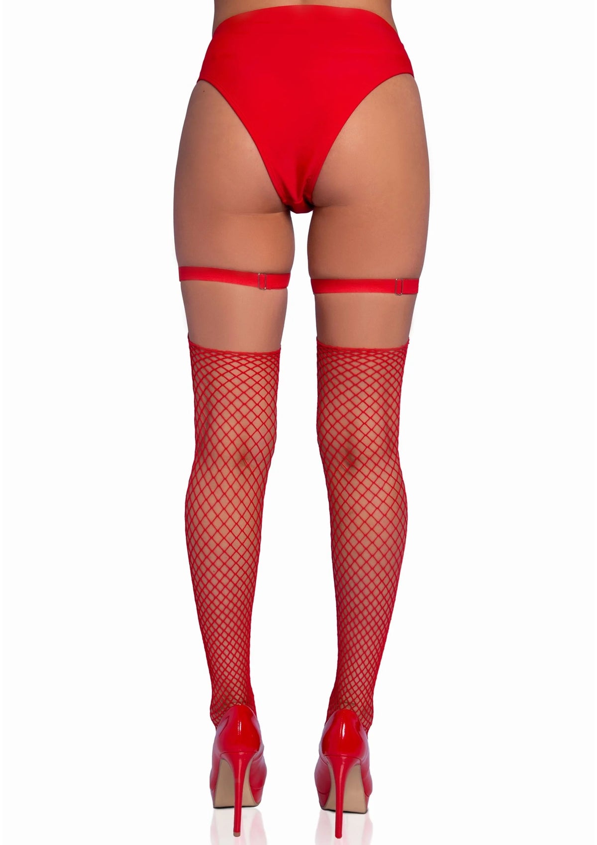 Bestel: Studded Thigh High Garter with Mini Hearts - bij Happytoys: de erotische sex webshop | liever Happy dan Easy ⭐⭐⭐⭐⭐