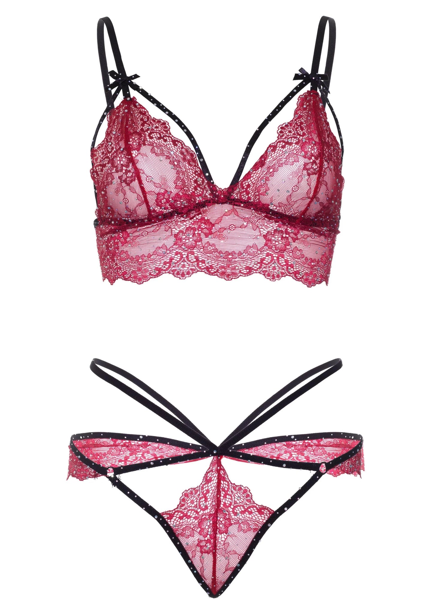 Strappy Bralette and String