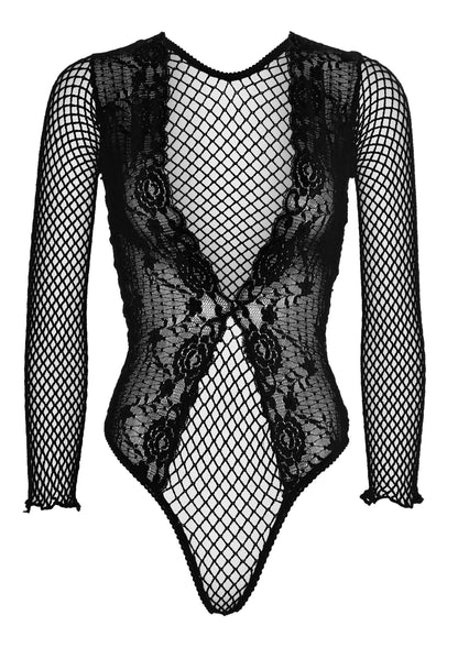 Beste vandaag nog: High Cut Lace and Net Teddy by Leg Avenue - bij Happytoys Sexshop: online sex shop for Feeling Happy & Easy 😊
