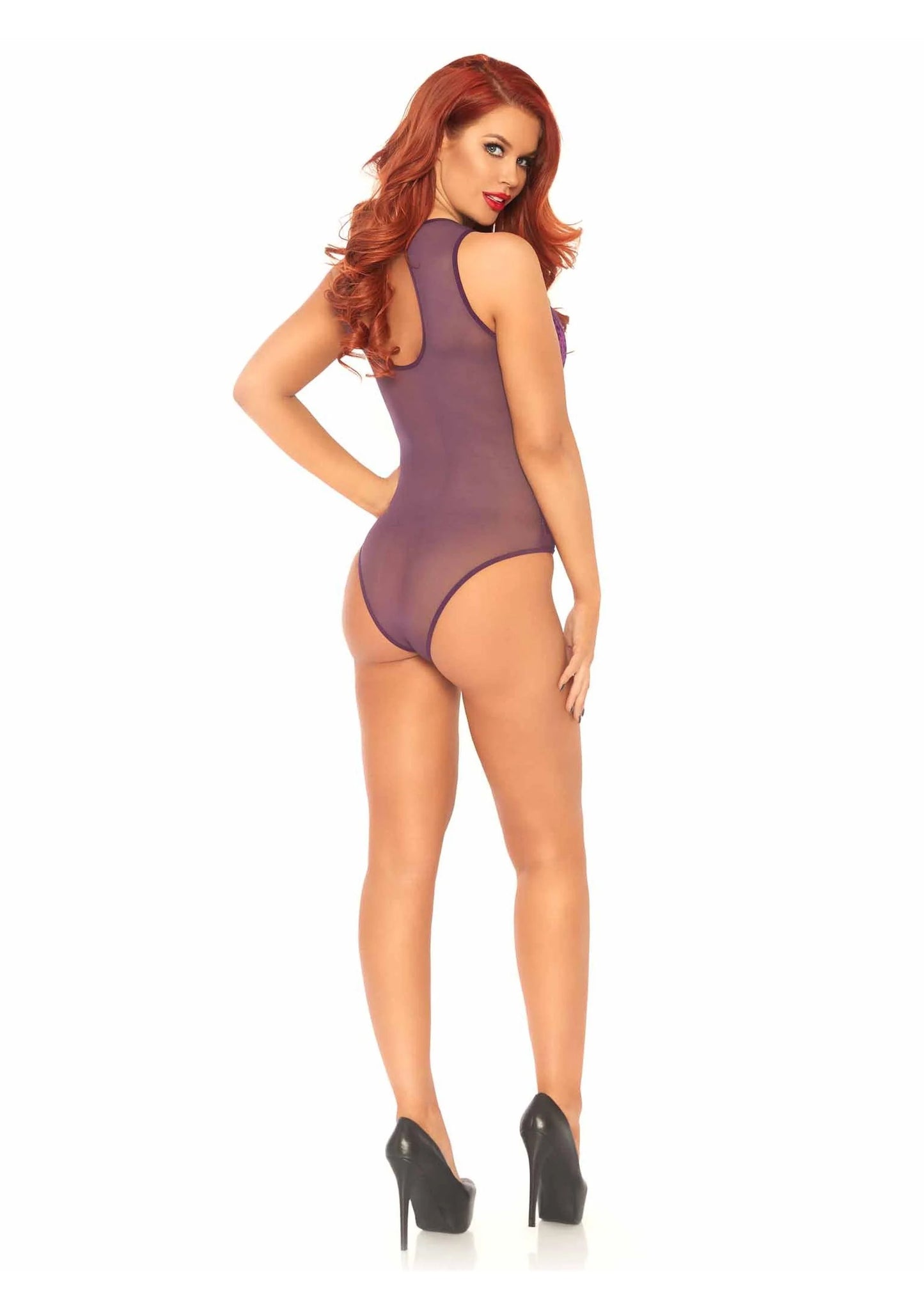 Beste vandaag nog: Teddy with Keyhole Back and Snap Crotch by Leg Avenue - bij Happytoys Sexshop: online sex shop for Feeling Happy & Easy 😊