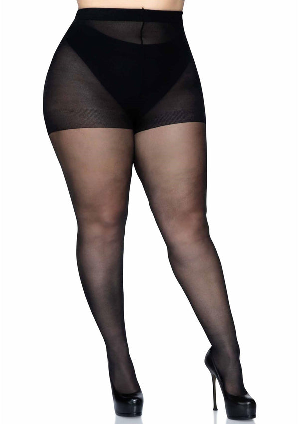 Plus Backseam Pantyhose by Leg Avenue