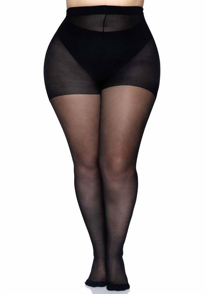 Plus Backseam Pantyhose by Leg Avenue