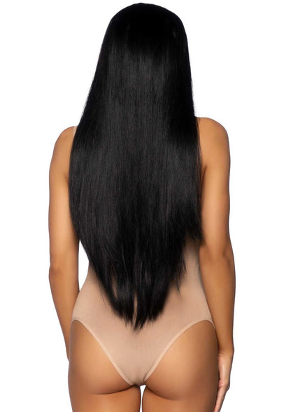 Long Straight Center Part Wig