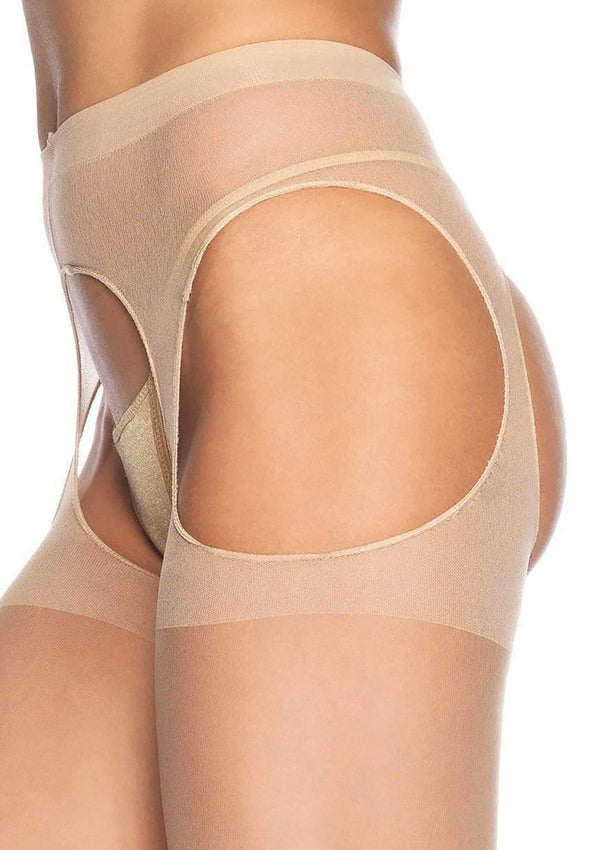 Sheer Suspender Pantyhose by Leg Avenue