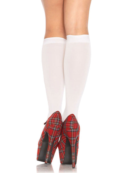 Nylon Knee Highs by Leg Avenue