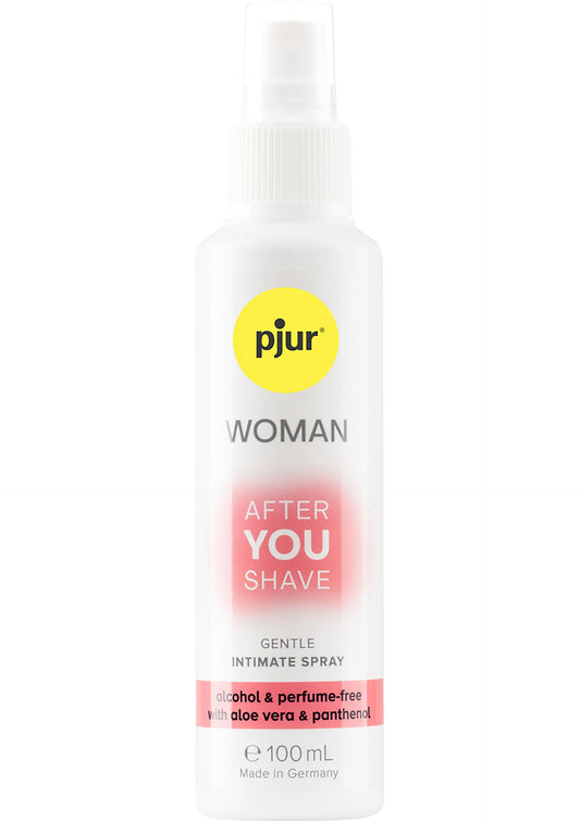 Bestel: Woman After You Shave Spray by Pjur Woman - bij Happytoys: de erotische sex webshop | liever Happy dan Easy ⭐⭐⭐⭐⭐