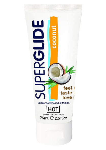 Superglide Edible Lube 75 ml by Hot