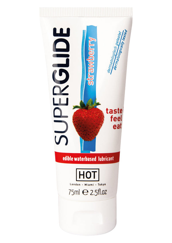 Superglide Edible Lube 75 ml by Hot
